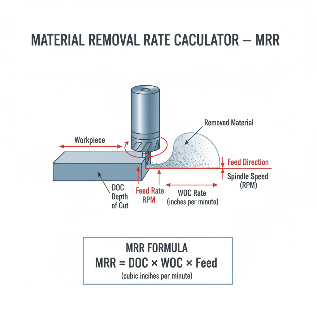 Free Material Removal Rate Calculator — MRR | FIRGELLI Engineering