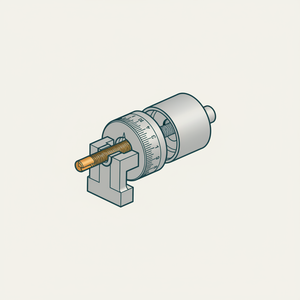 Micrometer Screw (compound Thread) diagram