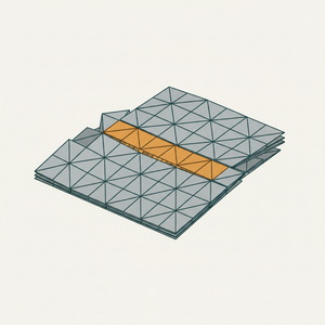 Miura Fold Deployable Mechanism diagram