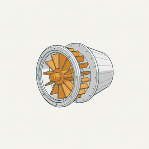 Model Turbine diagram