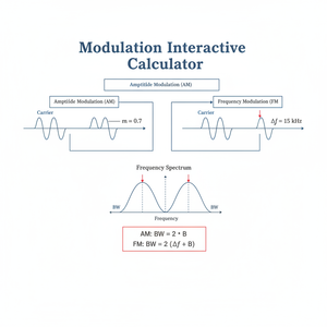 Modulation Interactive Calculator Technical Diagram