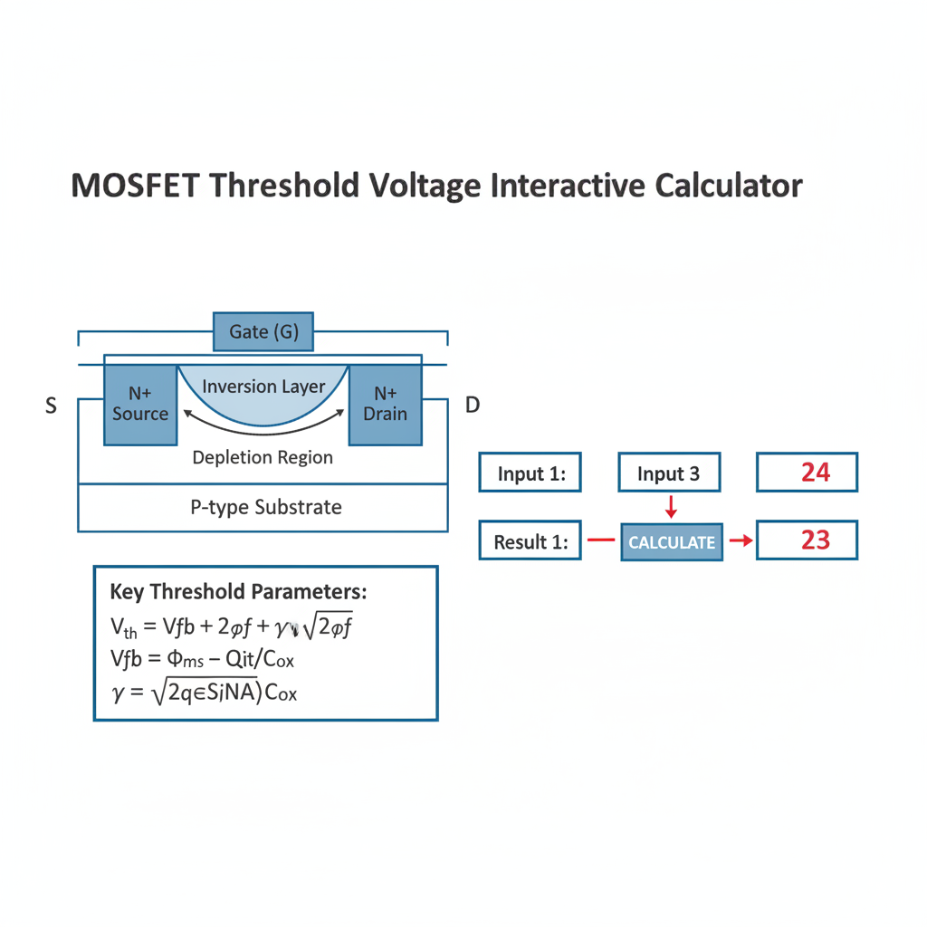 MOSFET Threshold Voltage Interactive Calculator | FIRGELLI
