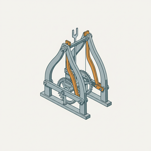 Mudge Gravity Escapement diagram