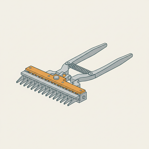 Multiple Bladed Sheep Shears diagram