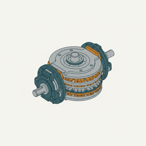 Multiple Plate Friction Clutch diagram