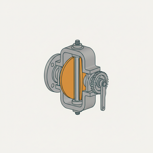 Multiplex Butterfly Valve diagram