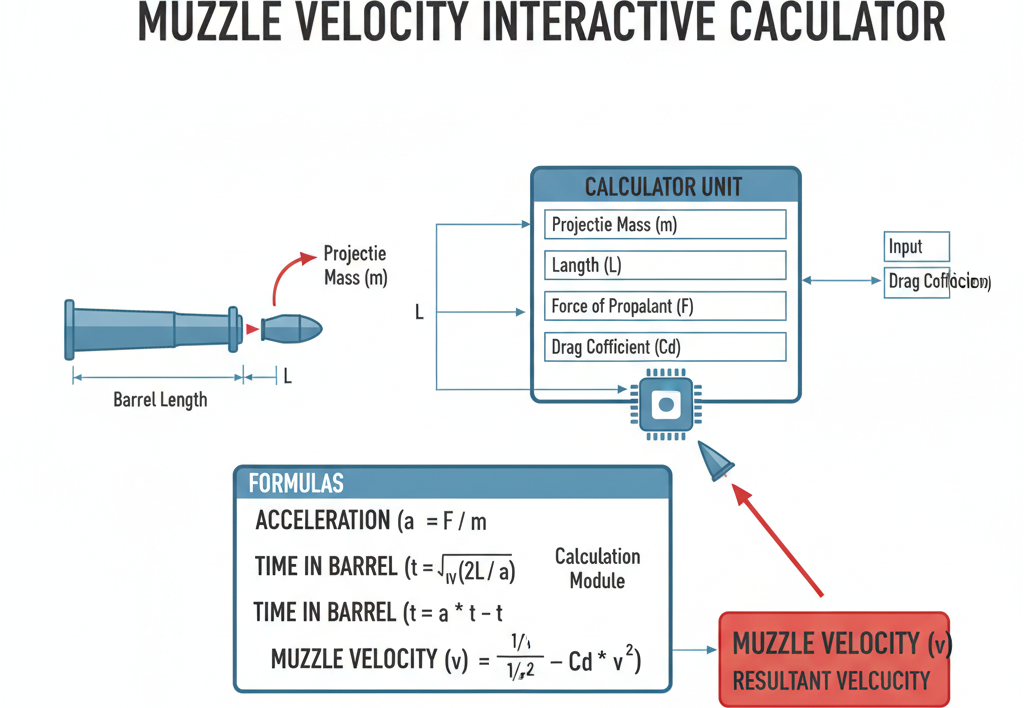 Muzzle Velocity Interactive Calculator | FIRGELLI