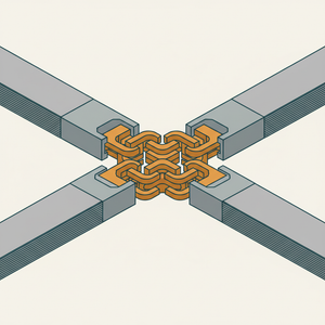 Novel Belt Lacing diagram