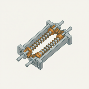 Oblique Rollers (oblique-shaft Transmission) diagram