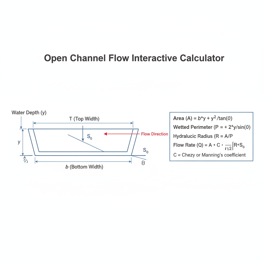 Open Channel Flow Interactive Calculator | FIRGELLI