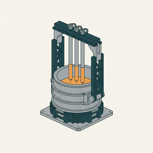 Open-top Electric Furnace diagram