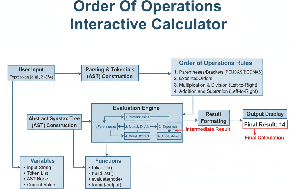 Order of Operations Interactive Calculator | FIRGELLI
