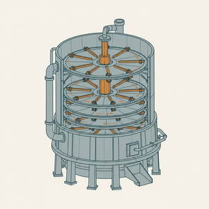 Ore Roasting Furnace diagram