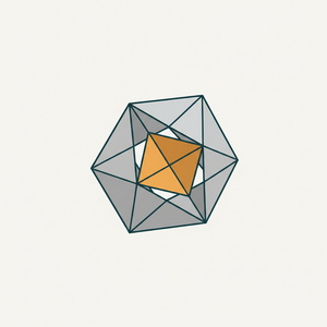 Origami Waterbomb Base Mechanism diagram