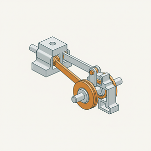 Oscillating Marine Engine Valve Motion diagram