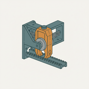 Otis Stop for Elevator Cars diagram
