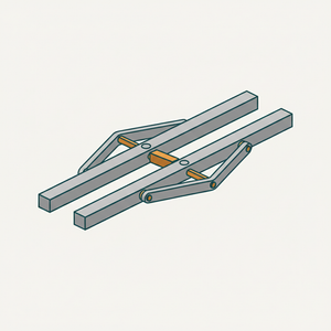 Parallel Ruler (form 1) diagram