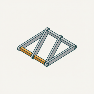 Parallel Ruler (form 4) diagram