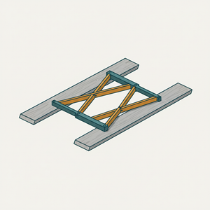 Parallel Ruler (form 5) diagram