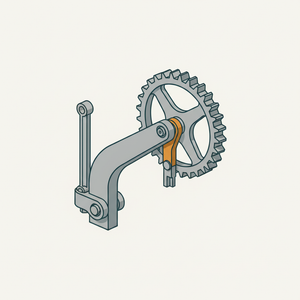 Pawl-and-elbow Lever Feed Motion diagram