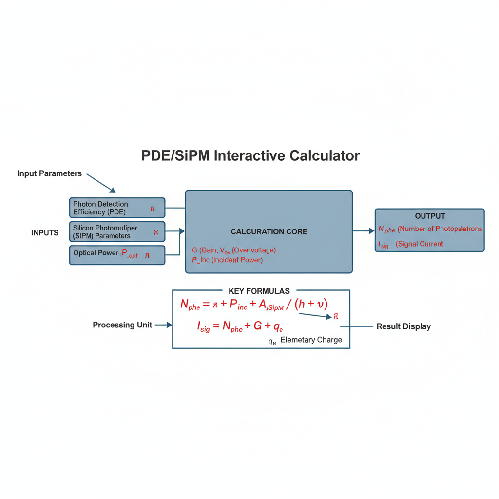 PDE/SiPM Interactive Calculator | FIRGELLI