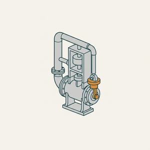 Pearsall's Hydraulic Ram and Air Compressor diagram