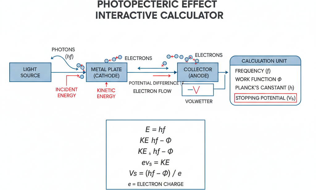 Photoelectric Effect Interactive Calculator | FIRGELLI