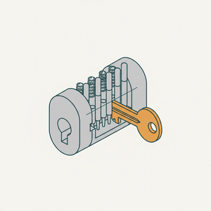 Pin Tumbler Lock diagram