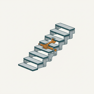 Pivoted Steps diagram