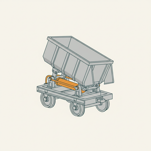 Pneumatic Dumping Car diagram