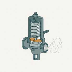 Pop Safety Valve diagram