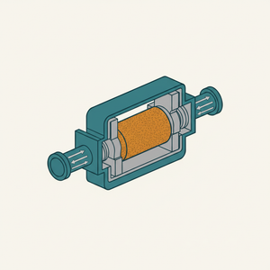 Porous Water Filter diagram