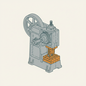 Power Stamping Press diagram