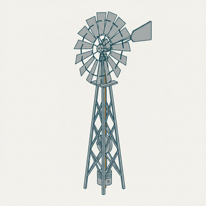 Prairie Wind Mill diagram