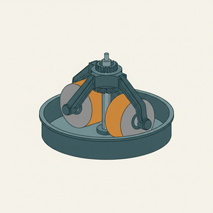 Pulverizing Ball and Pan Mill diagram