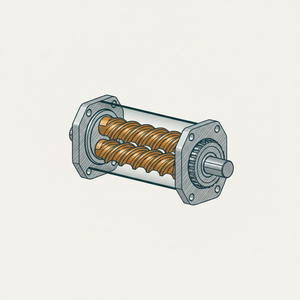 Quimby Screw Pump diagram