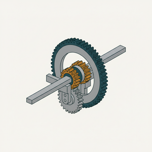 Rack-rod From Mutilated Spur-gear diagram