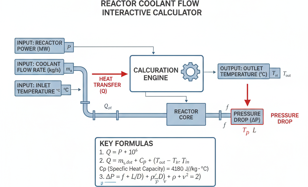 Reactor Coolant Flow Interactive Calculator | FIRGELLI