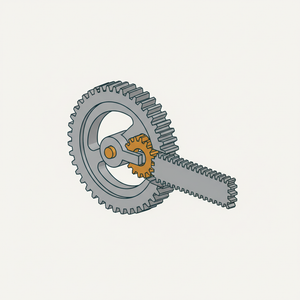 Reciprocating-rack Crank Substitute diagram