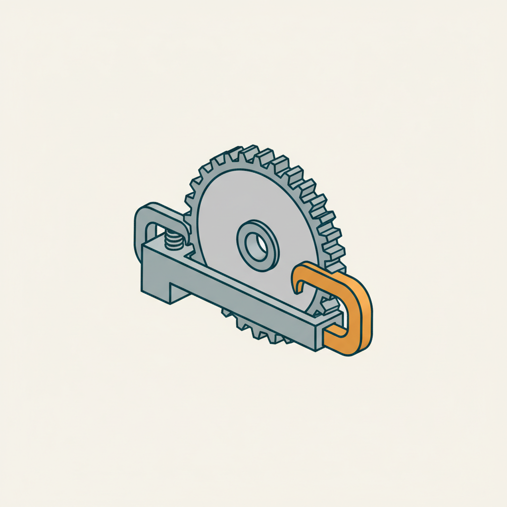 Reciprocating to Intermittent Circular via Pawl | FIRGELLI