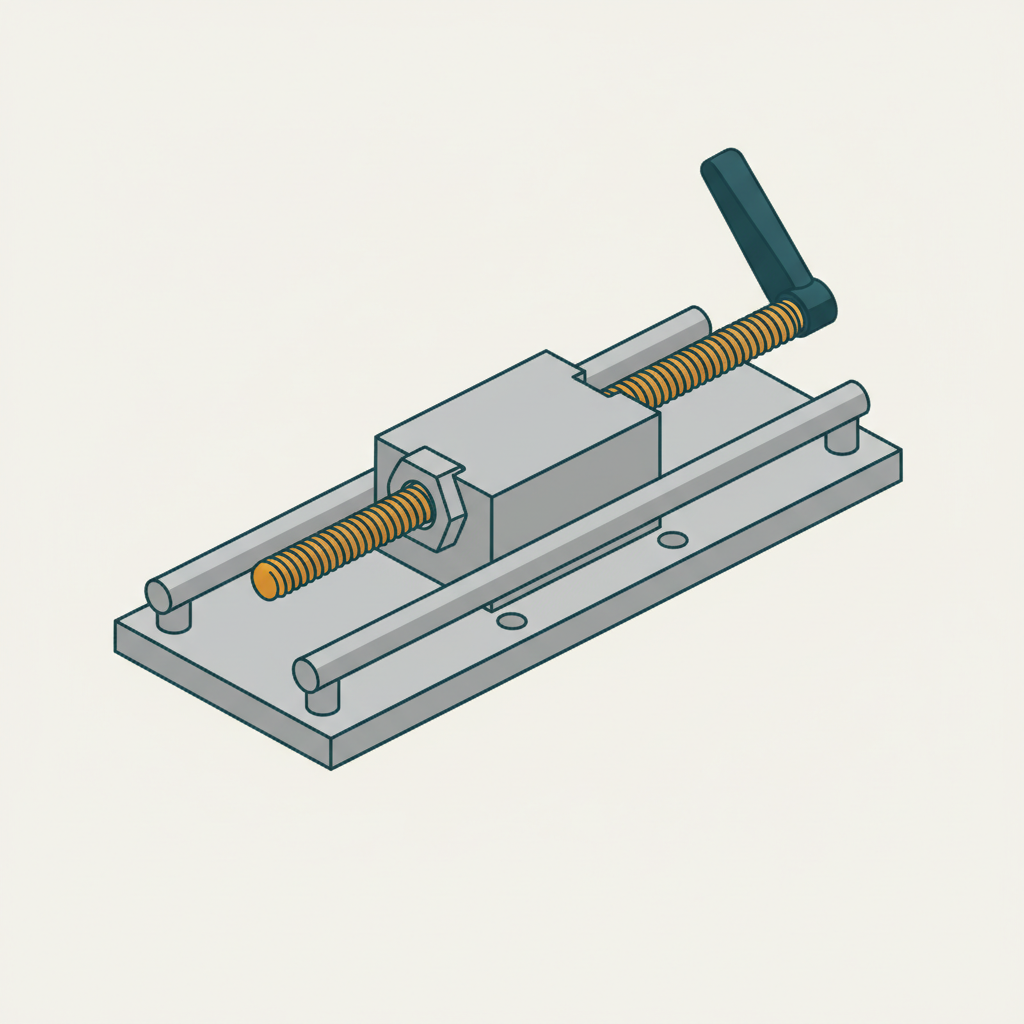 Slide Rotation Mechanism Rectilinear Motion of Slide by Screw: How It Works | FIRGELLI