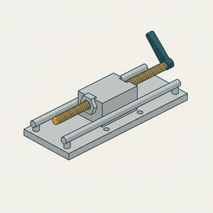 Rectilinear Motion of Slide by Screw diagram