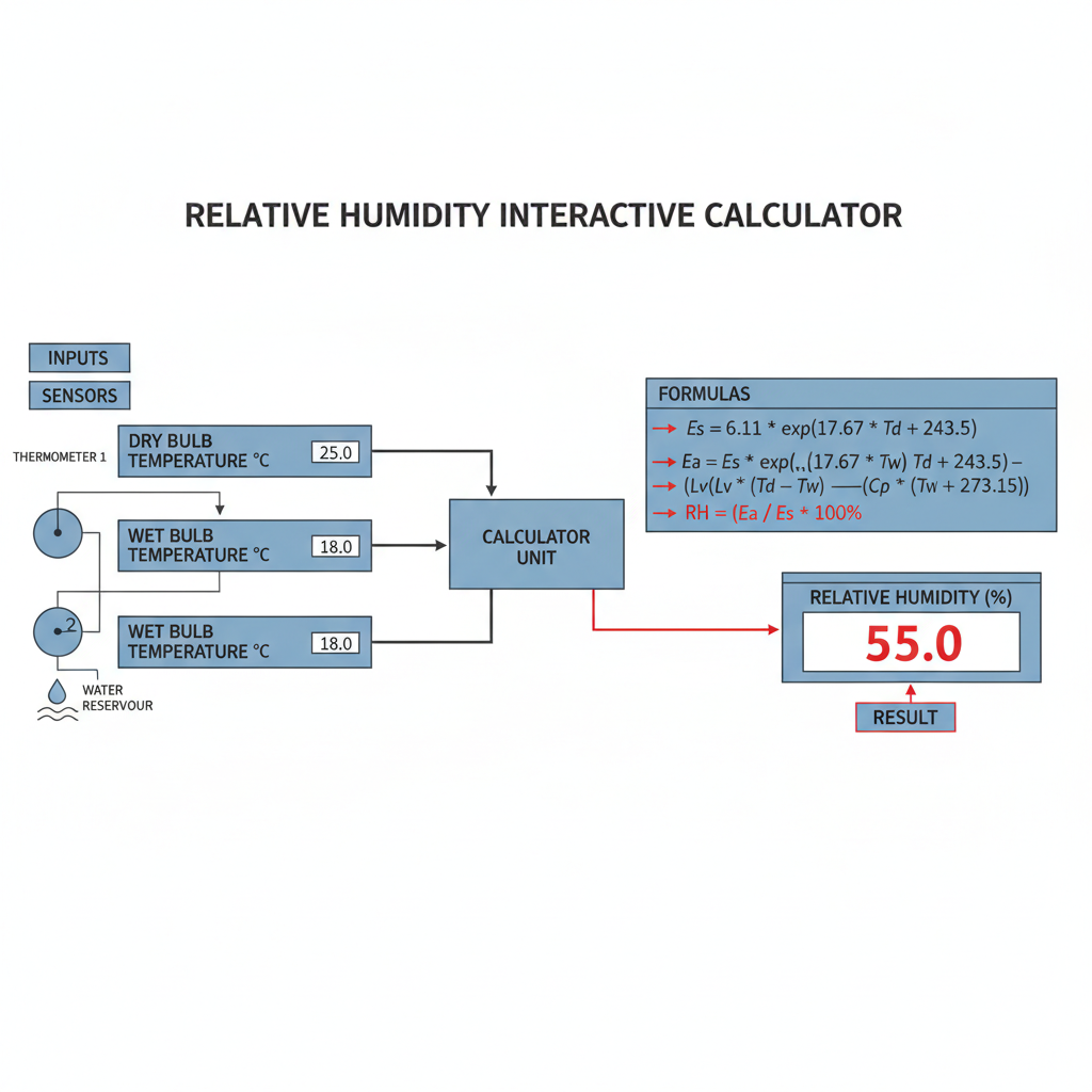 Relative Humidity Interactive Calculator | FIRGELLI