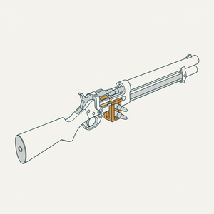 Remington Magazine Gun diagram