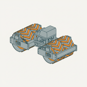 Reversible Road Roller diagram