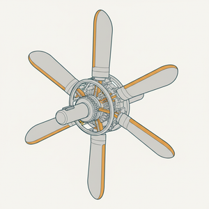 Reversing Screw Propeller diagram