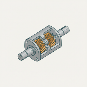 Right-angle Shaft Coupling diagram