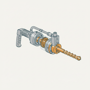 Rock Drill diagram
