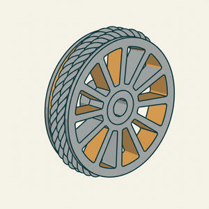 Rope Sprocket Wheel diagram