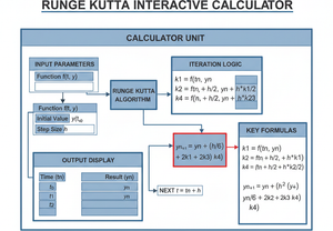 Runge Kutta Interactive Calculator Technical Diagram